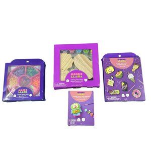 Create-Your-Own Mondo Llama Set of 4 Craft Kit Bundle